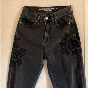 American eagle mom jeans